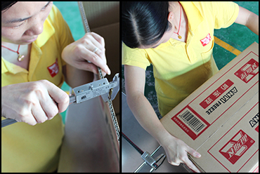 Quality control staff: 11 people in total