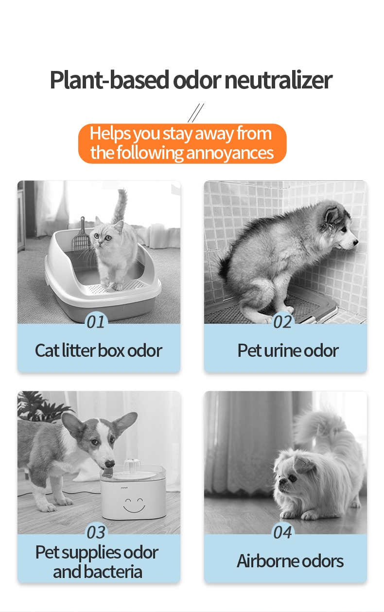 Antibacterial Cleaning Foam for Pet Litter Boxes