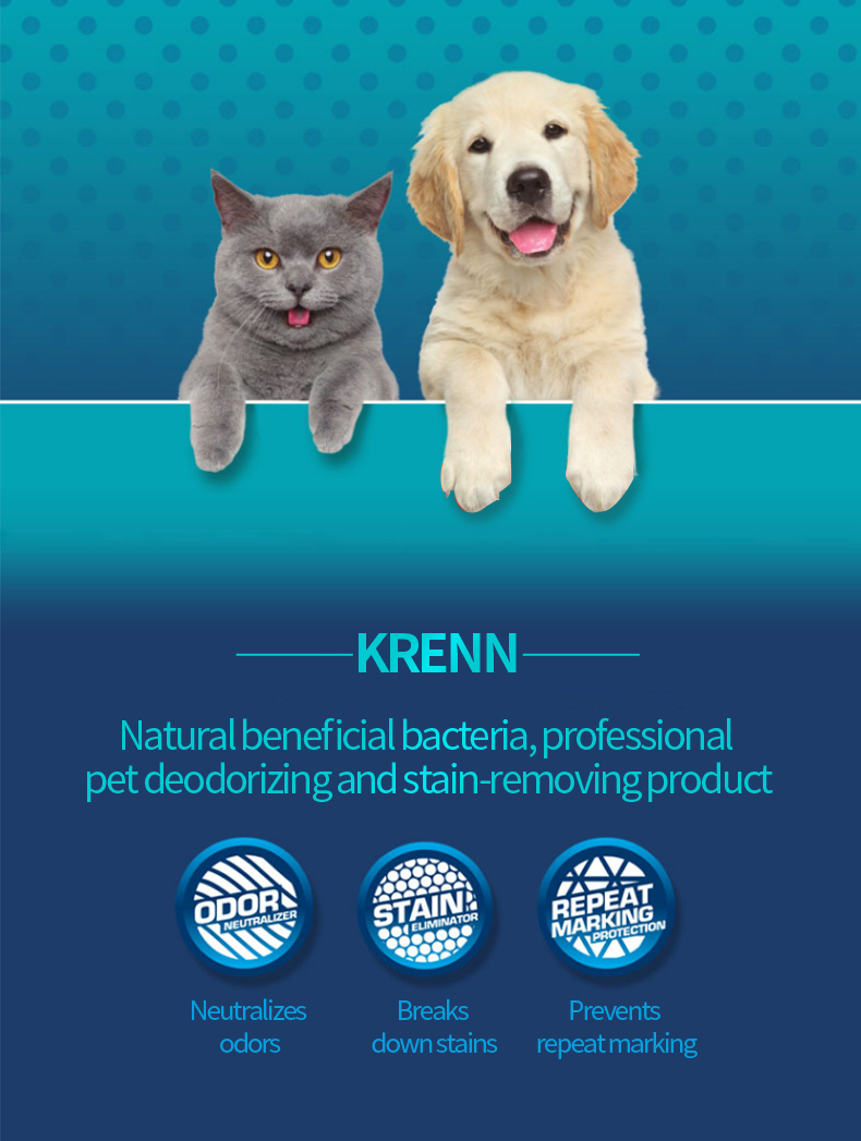 Antibacterial Cleaning Foam for Pet Litter Boxes