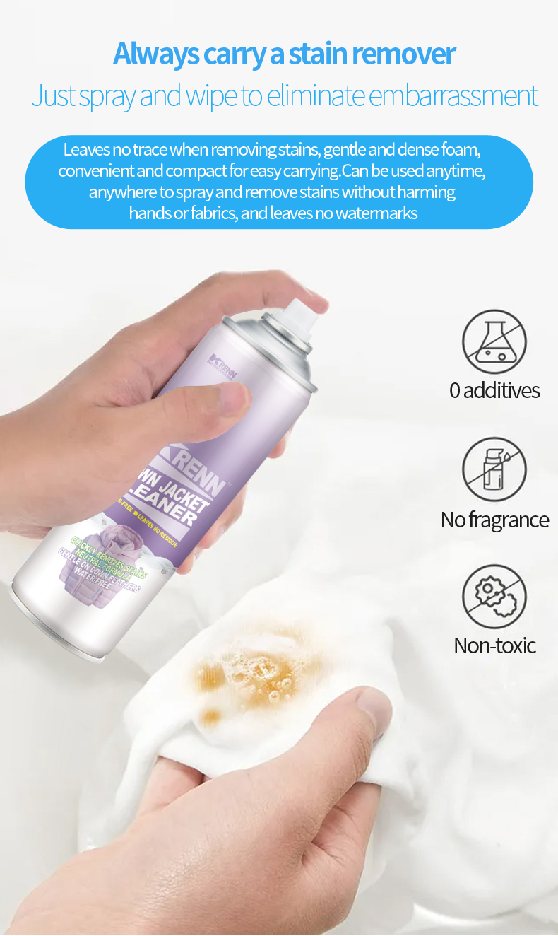 Down Jacket Dry Cleaning Spray