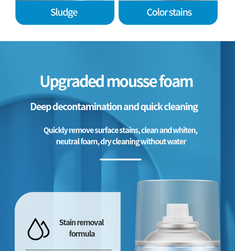 White Sneakers Foam Cleaner