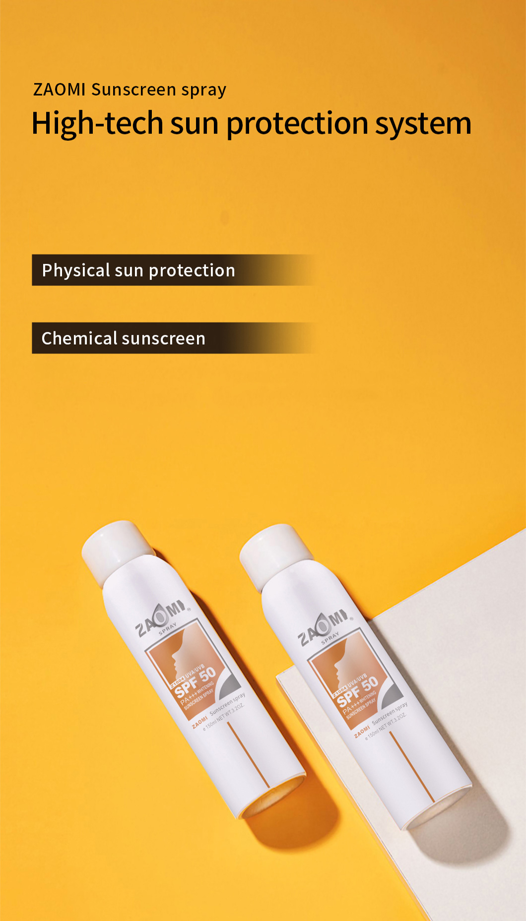 Whitening Sunscreen Spray SPF50 PA+++
