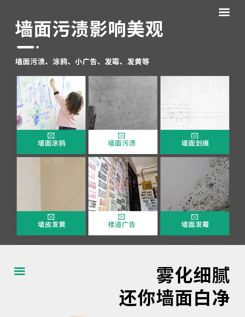 墙面翻新自动喷漆