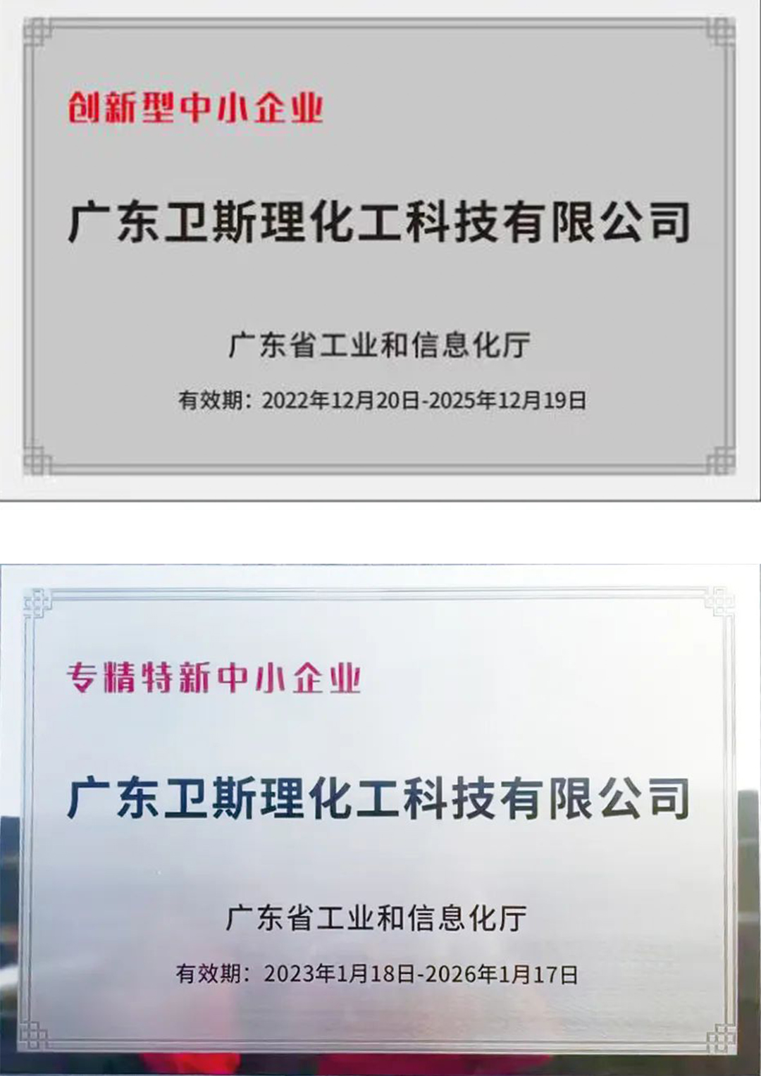 Innovative and specialized enterprises