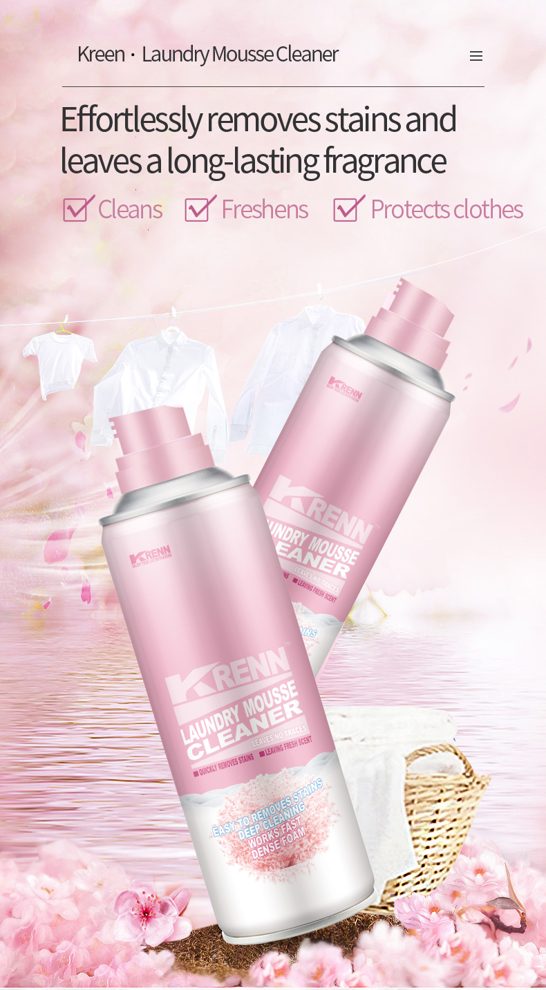 Sakura Laundry Mousse